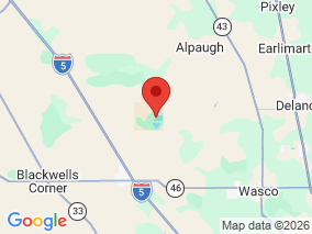 Map of Site Report: Kern National Wildlife Refuge, United States of America